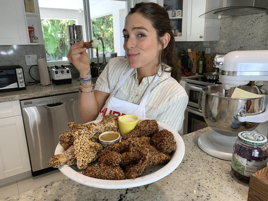 Mi pollo frito con quinoa de MasterChef Latino / My fried Quinoa chicken in MasterChef Latino
