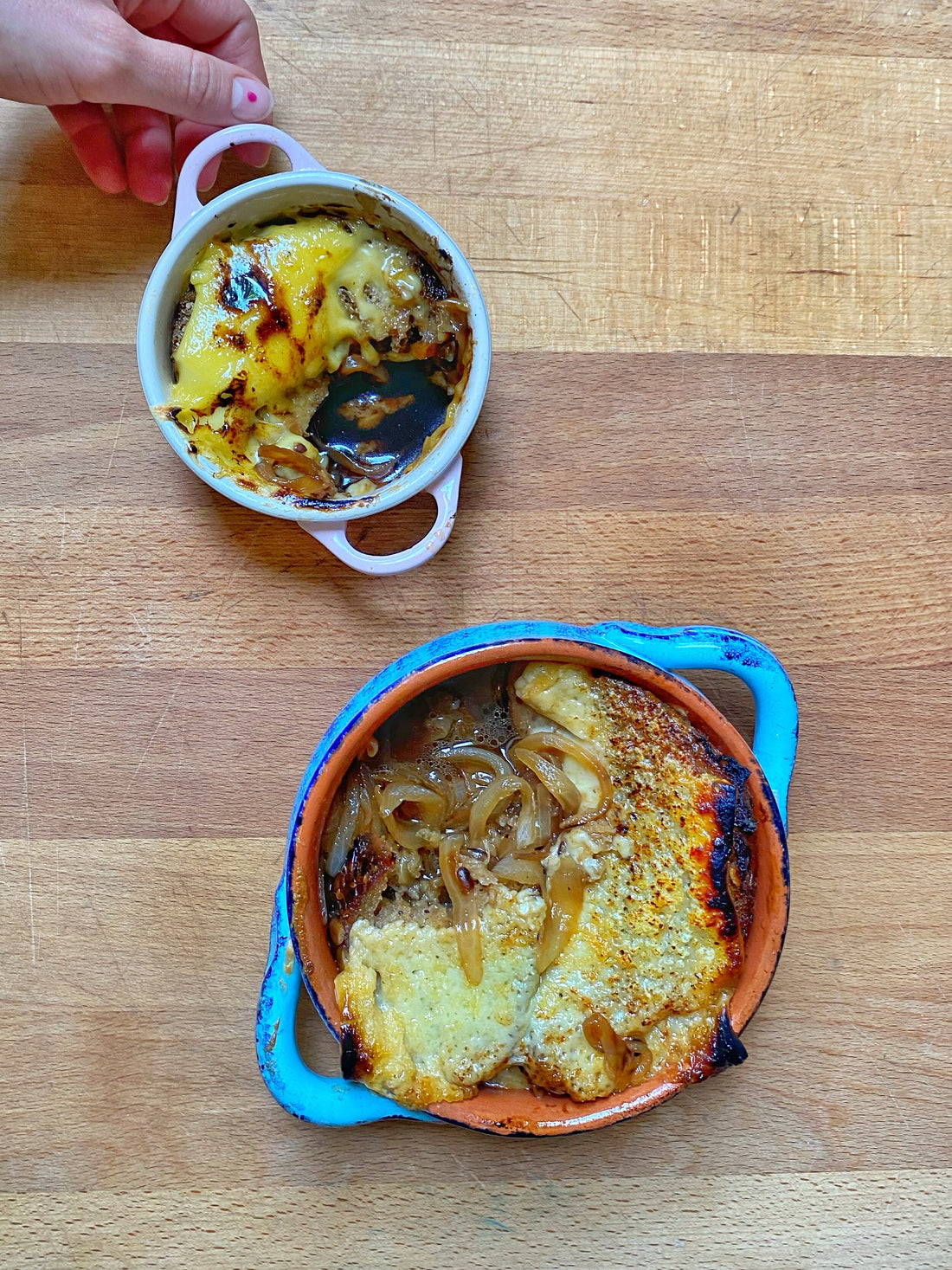Onion Soup / Sopa de Cebolla Tradicional & vegana