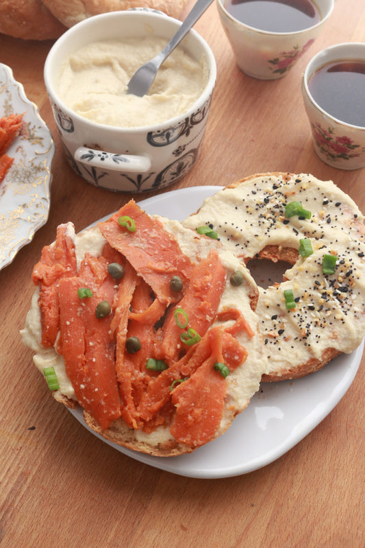 Vegan LOX / Salmón & Queso crema Vegano