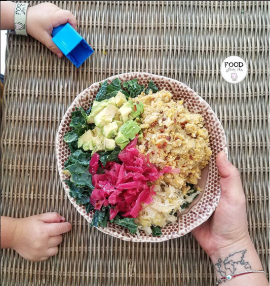 We Love our Vegan Meals! / Amamos nuestros platicos veganos!