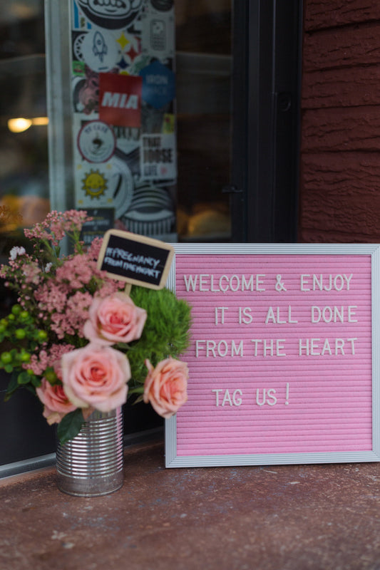 Mingling with Food from the Heart